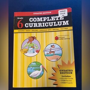 🌞 3 for  $15  COMPLETE. CURRICULUM/ Grade 6
READING/MATH/SPELLING/ LANGUAGE/TEST